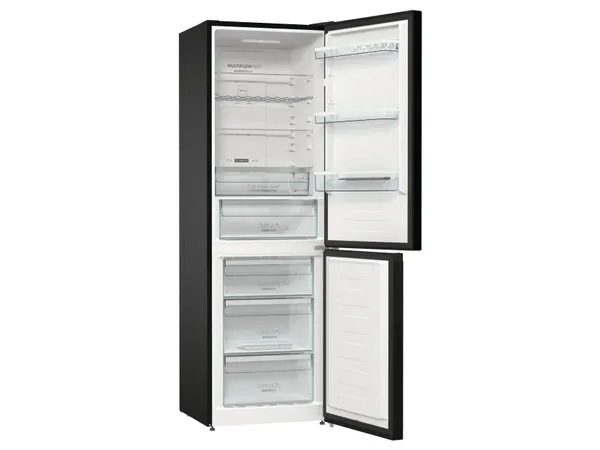 GORENJE NRK6192ABK4 No-Frost-Kühlschrank 185 cm Schwarz AdaptTech KitchenFit CrispZone und Convert ZoneFresh Schubladen 300 l – Bild 3