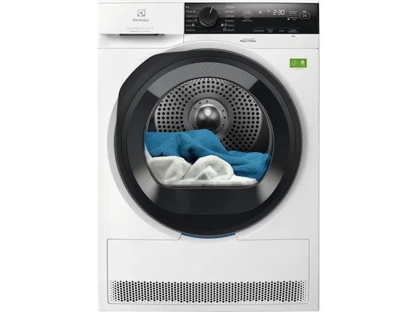 ELECTROLUX EW8D495RP UltraCare 800 9 kg Wärmepumpentrockner, SensiCare SteamCare MixCare Programm, 3DSense Technologie, Doppellagiger EasyClean Filter