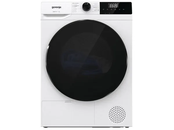 GORENJE DHNA93/PL 9 kg Wäschetrockner mit Wärmepumpe, ExtraHygiene, Antiknitterfunktion, Automatikprogramm, Schnellprogramm 30'